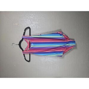 Speedo Girl's Swimsuit One Piece Closed Racerback sz 16